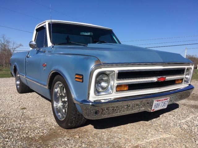 1968 Blue Chevrolet C-10