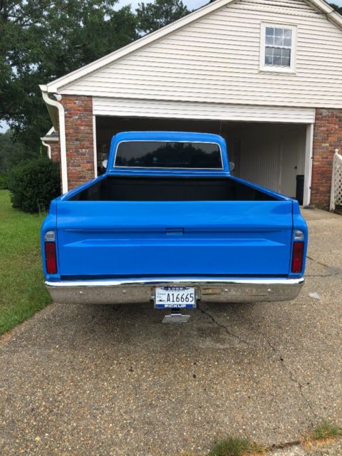 1968 Blue Chevrolet C-10 Long Bed