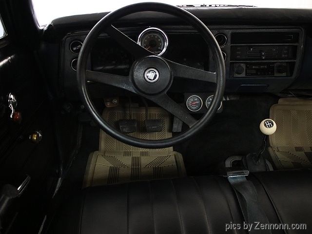 1968 Black Chevrolet El Camino Pickup