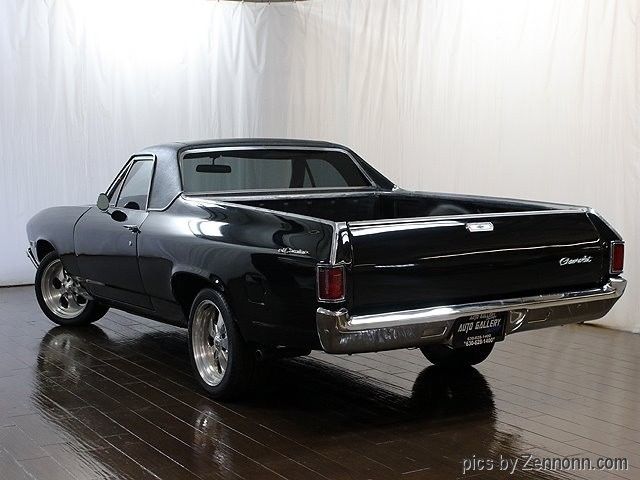 1968 Black Chevrolet El Camino Pickup
