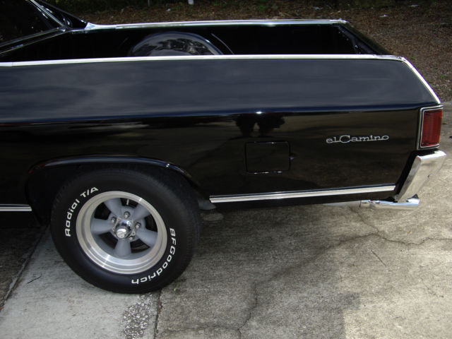 1968 Black Chevrolet El Camino U/K