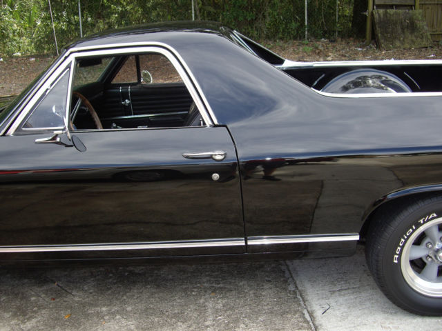 1968 Black Chevrolet El Camino U/K