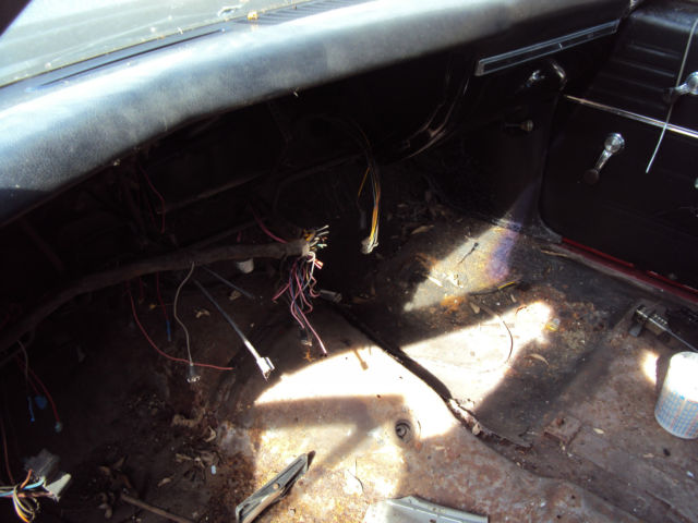 1968 Red Chevrolet El Camino U/K