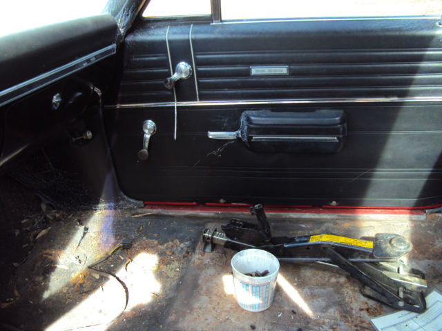 1968 Red Chevrolet El Camino U/K