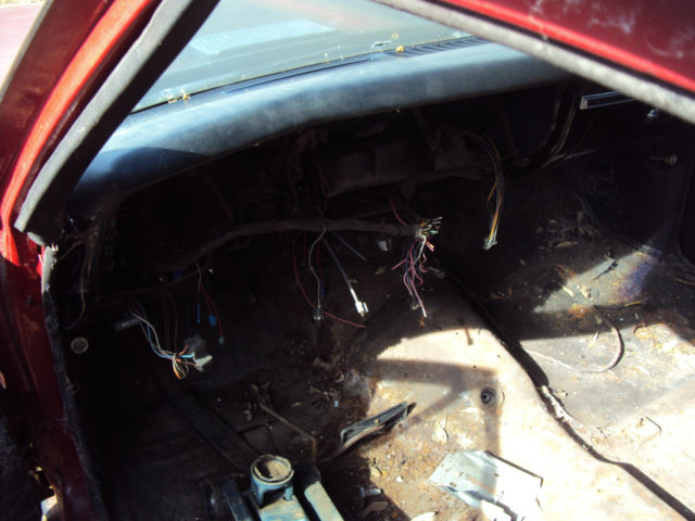 1968 Red Chevrolet El Camino U/K