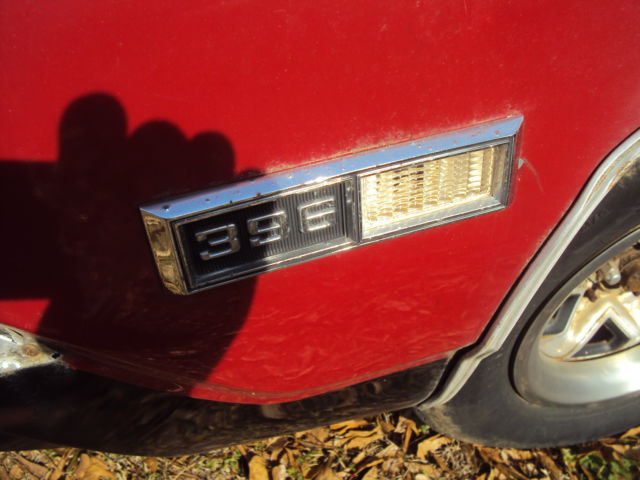 1968 Red Chevrolet El Camino U/K