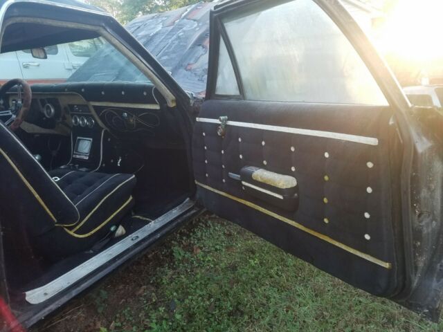 1968 Black Chevrolet El Camino