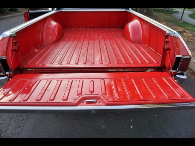 1968 Orange Chevrolet El Camino