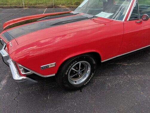 1968 Black Chevrolet El Camino --