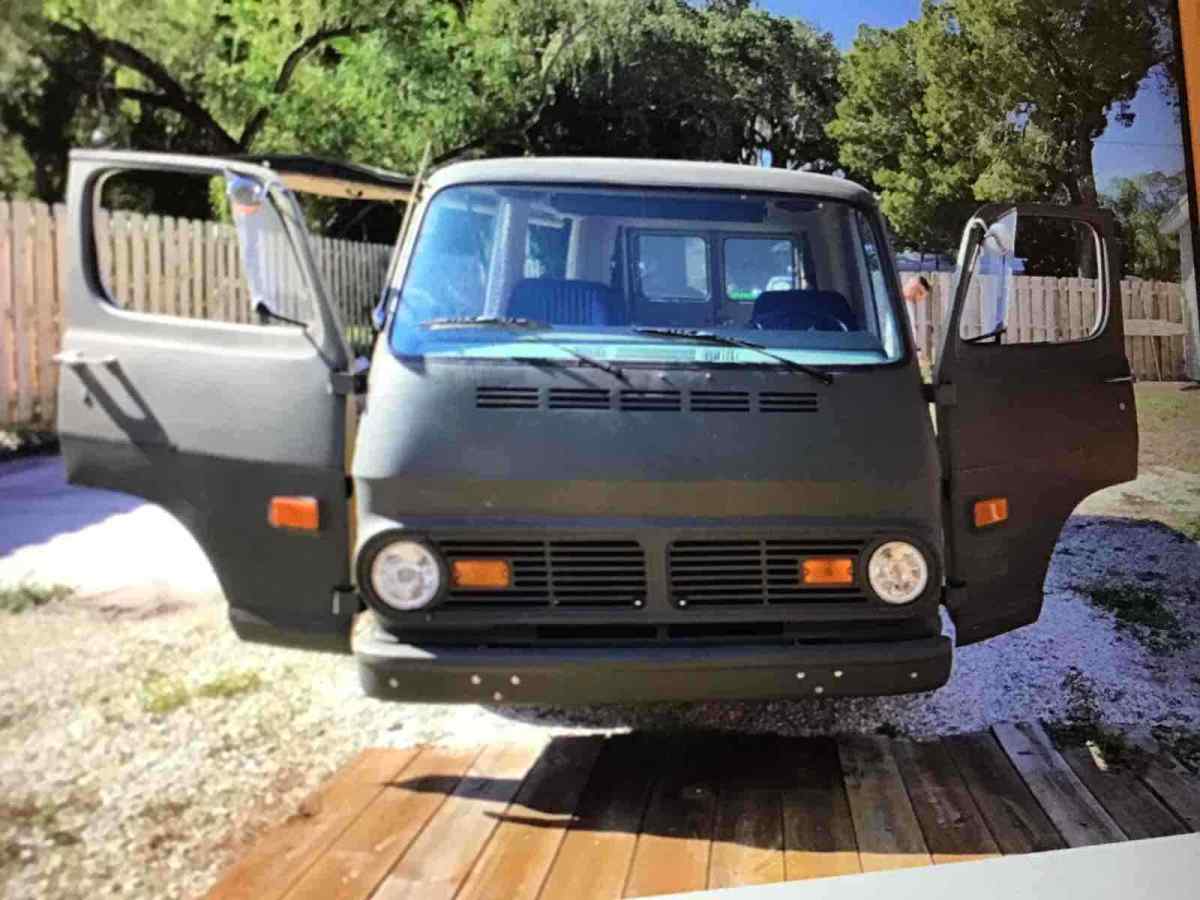 1968 Green Chevrolet G 10 Van
