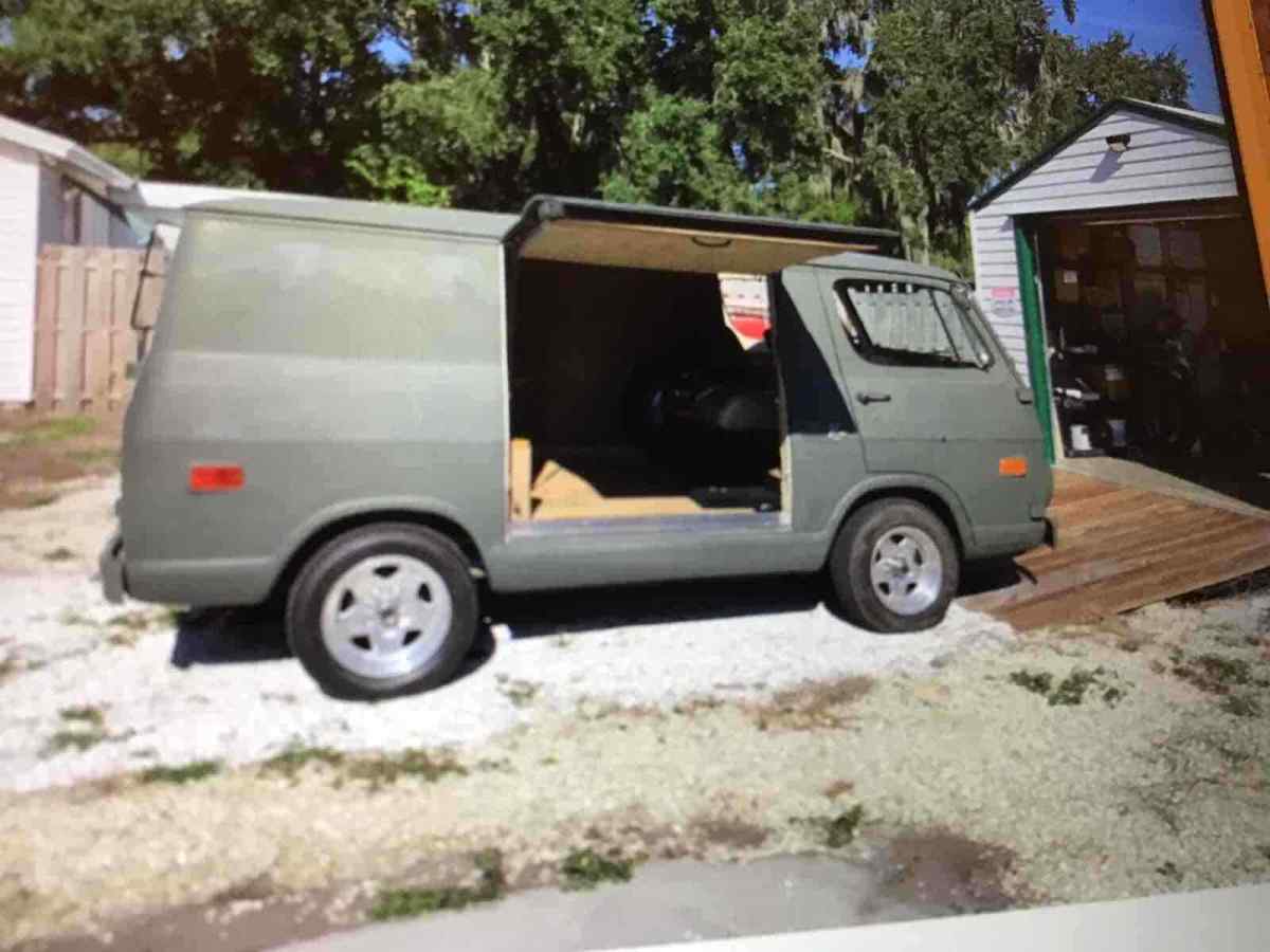 1968 Green Chevrolet G 10 Van