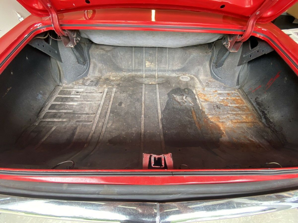 1968 Red Chevrolet Impala Convertible