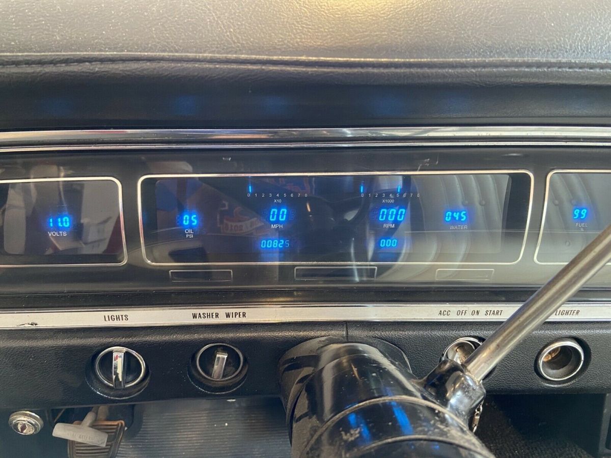 1968 Red Chevrolet Impala Convertible