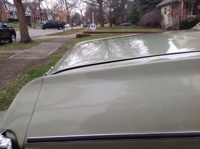 1968 light green Chevrolet Impala 2 DR