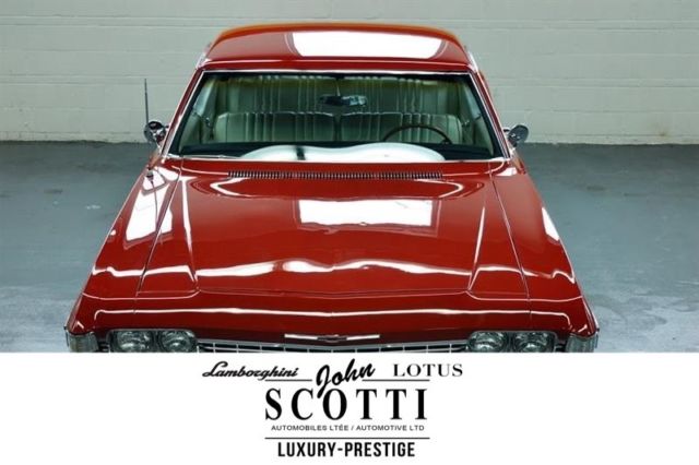 1968 Red Chevrolet Impala --