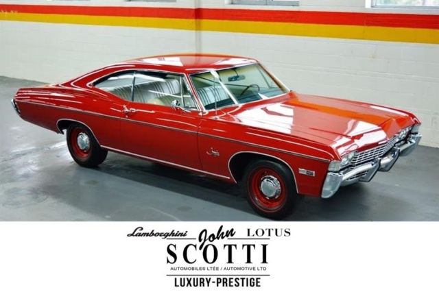 1968 Red Chevrolet Impala --