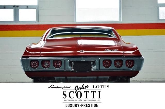 1968 Red Chevrolet Impala --