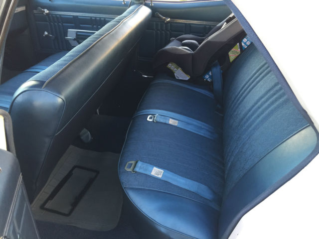 1968 white Chevrolet Impala Sedan