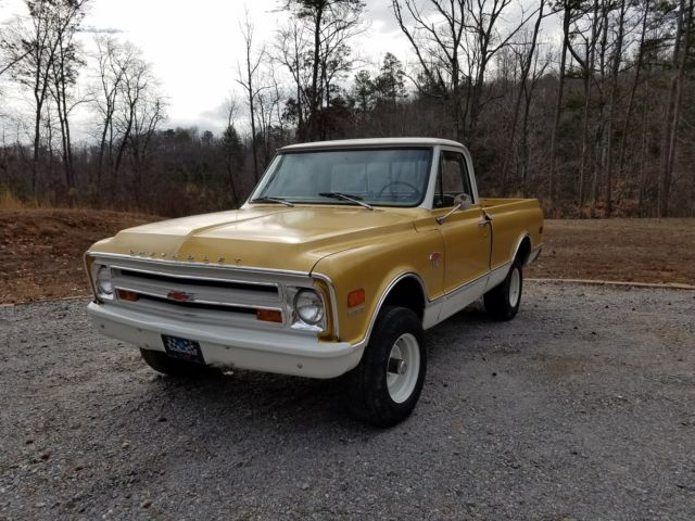 1968 Gold Chevrolet C/K Pickup 1500 Standard Cab Pickup