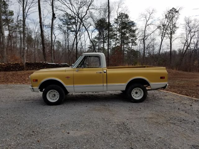 1968 Gold Chevrolet C/K Pickup 1500 Standard Cab Pickup