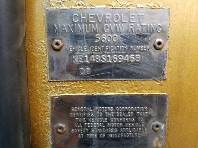 1968 Gold Chevrolet C/K Pickup 1500 Standard Cab Pickup