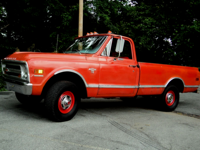 1968 Red Chevrolet Other Pickups Standard Cab Pickup