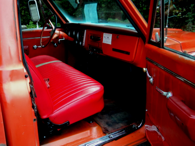 1968 Red Chevrolet Other Pickups Standard Cab Pickup