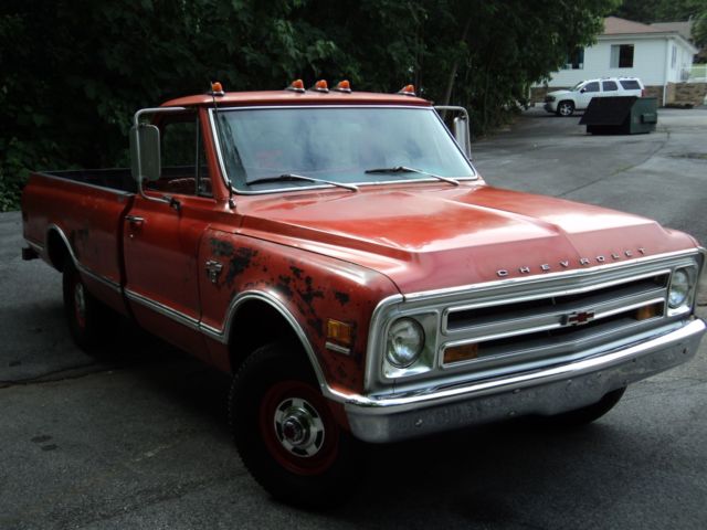 1968 Red Chevrolet Other Pickups Standard Cab Pickup