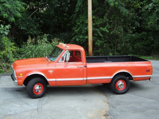 1968 Red Chevrolet Other Pickups Standard Cab Pickup