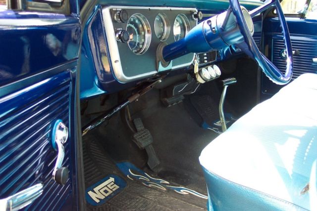 1968 Blue Chevrolet C-10 Standard Cab Pickup