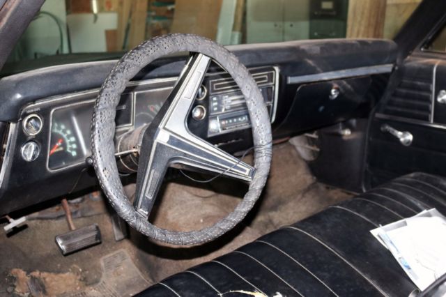 1968 Black Chevrolet Chevelle Coupe