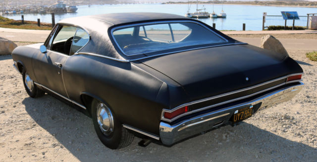 1968 Black Chevrolet Chevelle Coupe