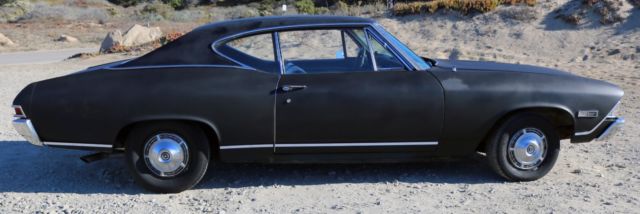 1968 Black Chevrolet Chevelle Coupe