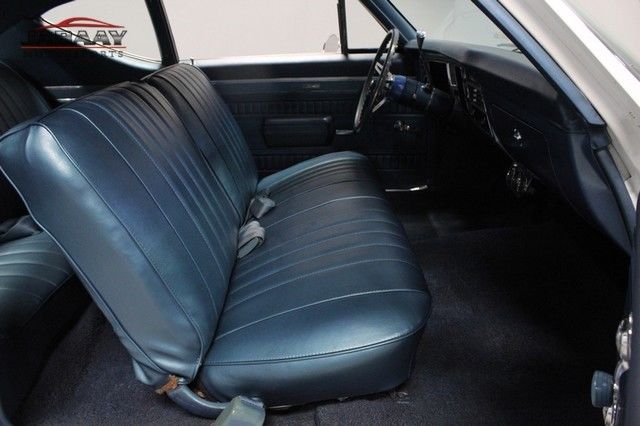 1968 White Chevrolet Malibu Coupe