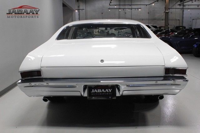 1968 White Chevrolet Malibu Coupe