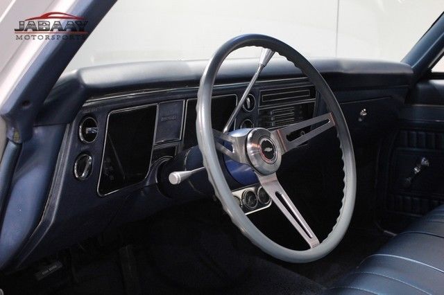 1968 White Chevrolet Malibu Coupe