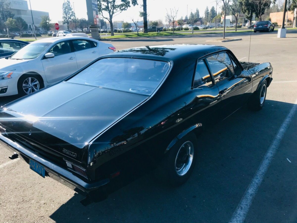 1968 Black Chevrolet Nova Coupe