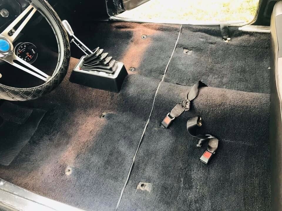 1968 Black Chevrolet Nova Coupe