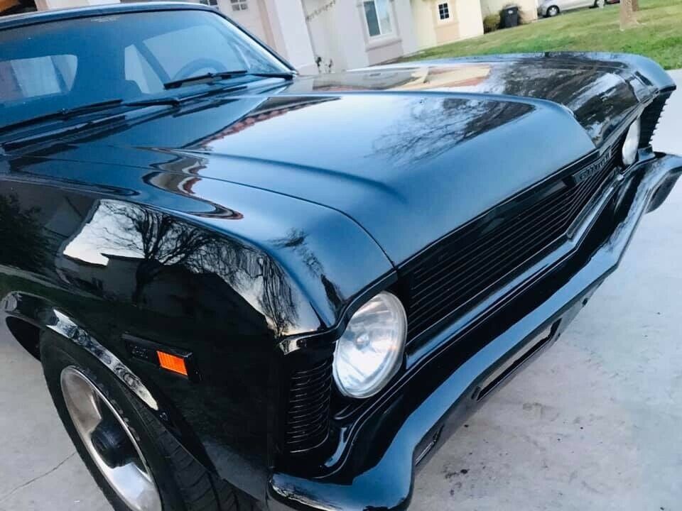 1968 Black Chevrolet Nova Coupe