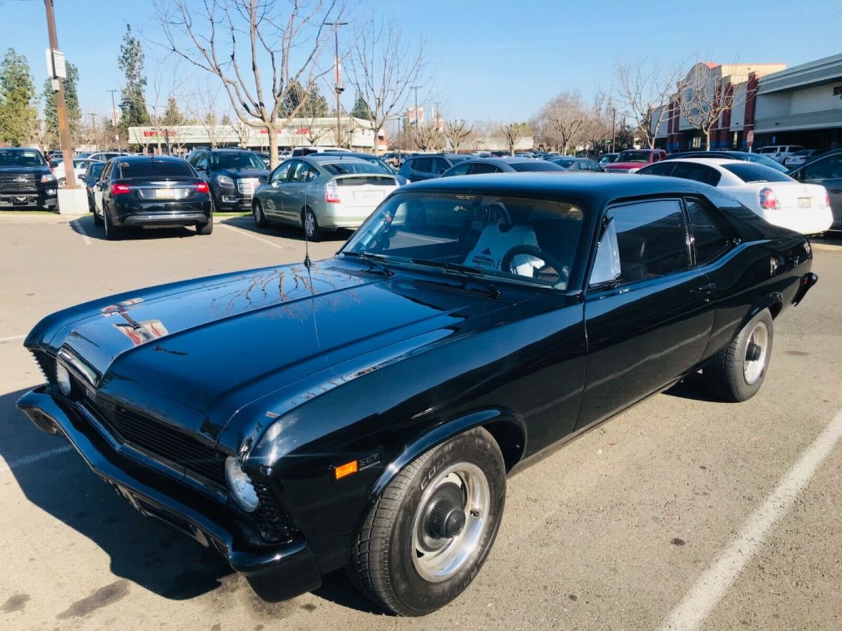 1968 Black Chevrolet Nova Coupe