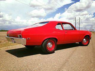 1968 Red Chevrolet Nova Coupe