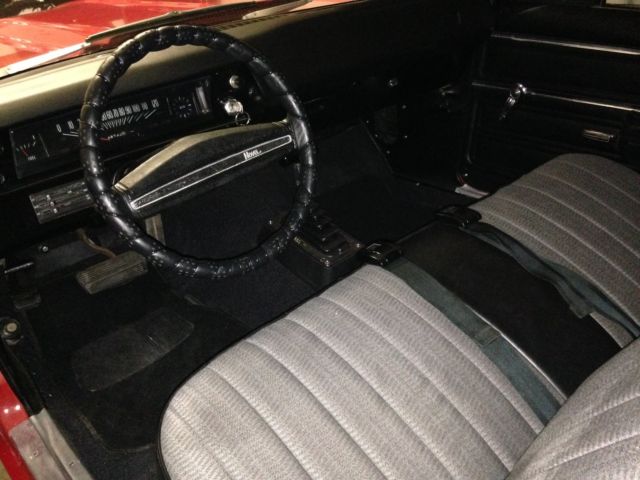 1968 Red Chevrolet Nova Coupe