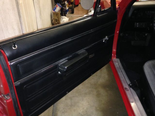 1968 Red Chevrolet Nova Coupe