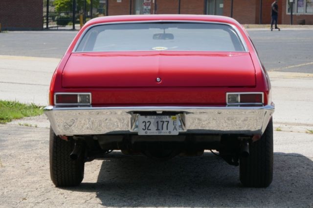 1968 Red Chevrolet Nova Coupe