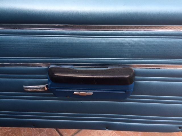 1968 baby blue fade Chevrolet Nova