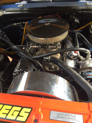 1968 baby blue fade Chevrolet Nova