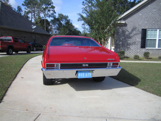 1968 Red Chevrolet Nova