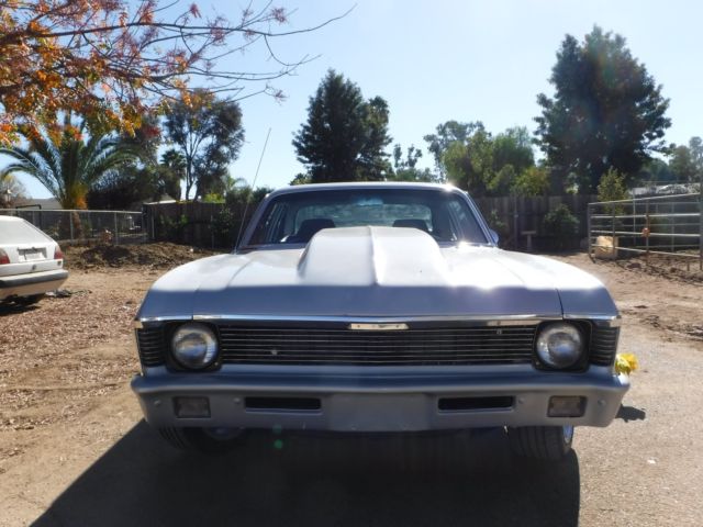 1968 Silver Chevrolet Nova