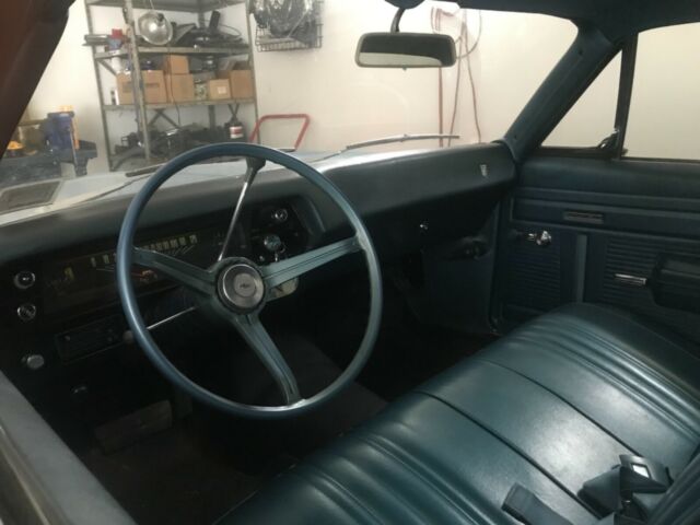 1968 Blue Chevrolet Nova Coupe