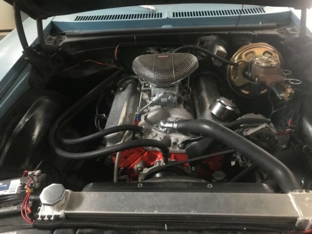 1968 Blue Chevrolet Nova Coupe